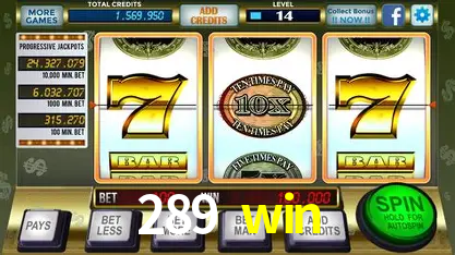 APP oficial da 289 win para mobile